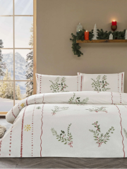 Taç Ranforce Çift Kişilik Nevresim Takımı Glow Mistovia