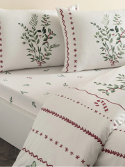 Taç Ranforce Çift Kişilik Nevresim Takımı Glow Mistovia