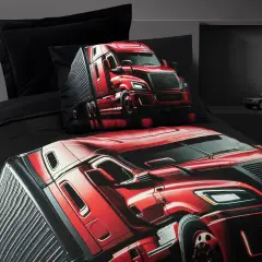 Altınbaşak Ranforce Tek Kişilik Nevresim Takımı Velox Black