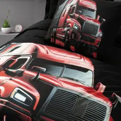 Altınbaşak Ranforce Tek Kişilik Nevresim Takımı Velox Black