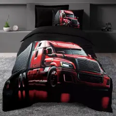 Altınbaşak Ranforce Tek Kişilik Nevresim Takımı Velox Black