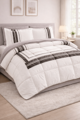 Özdilek Ranforce Çift Kişilik Uyku Seti Blend Krem