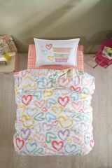 Clasy Ranforce Tek Kişilik Genç/Çocuk Nevresim Takımı Selfie