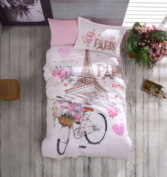Ranforce Tek Kişilik Genç/Çocuk Nevresim Takımı Paris