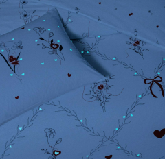 Taç Ranforce Çift Kişilik Nevresim Takımı Amoura Sevgililer Gününe Özel