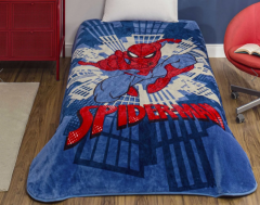 Taç Lisanslı Spiderman Pop Tek Kişilik Battaniye