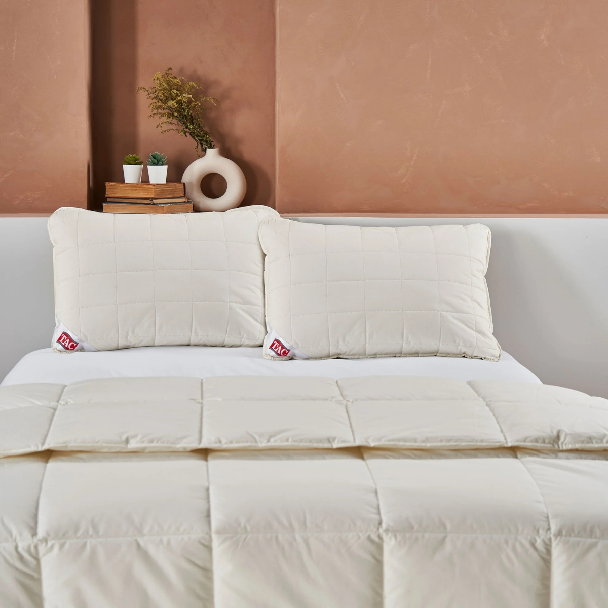 Taç Wool Sense Yün 50x70 Yastık Beyaz