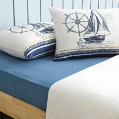 Taç Tek Kişilik Pike Takımı Neriel Lacivert