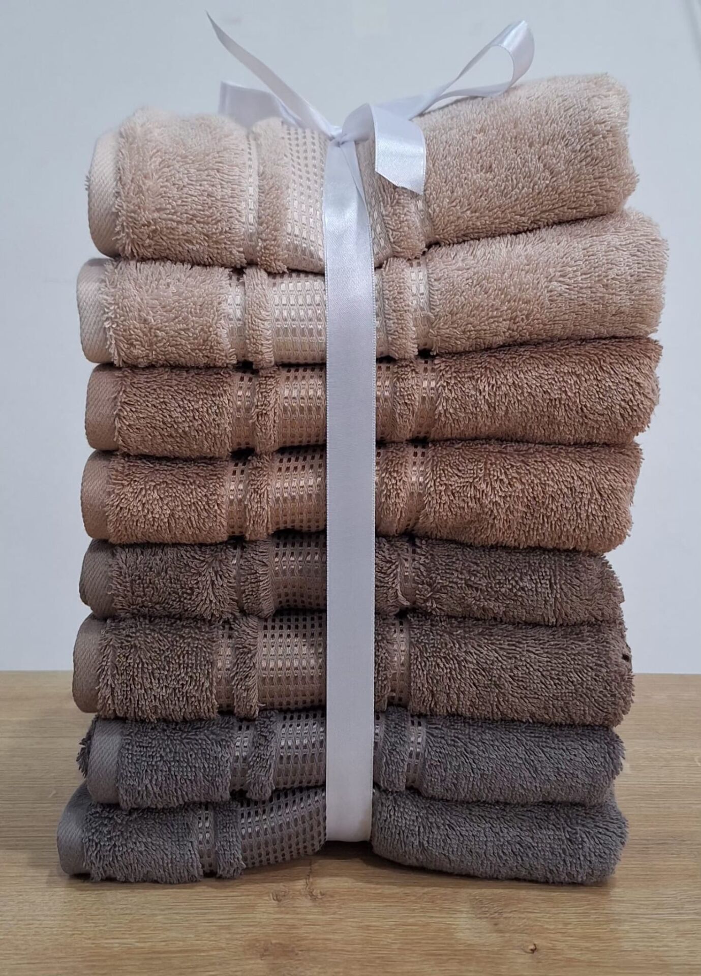 Özdilek Colourist 50*90 8'li Havlu Seti %100 Pamuk