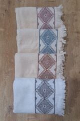 Özdilek Encre 50*90 4'lü Havlu Seti %100 Pamuk