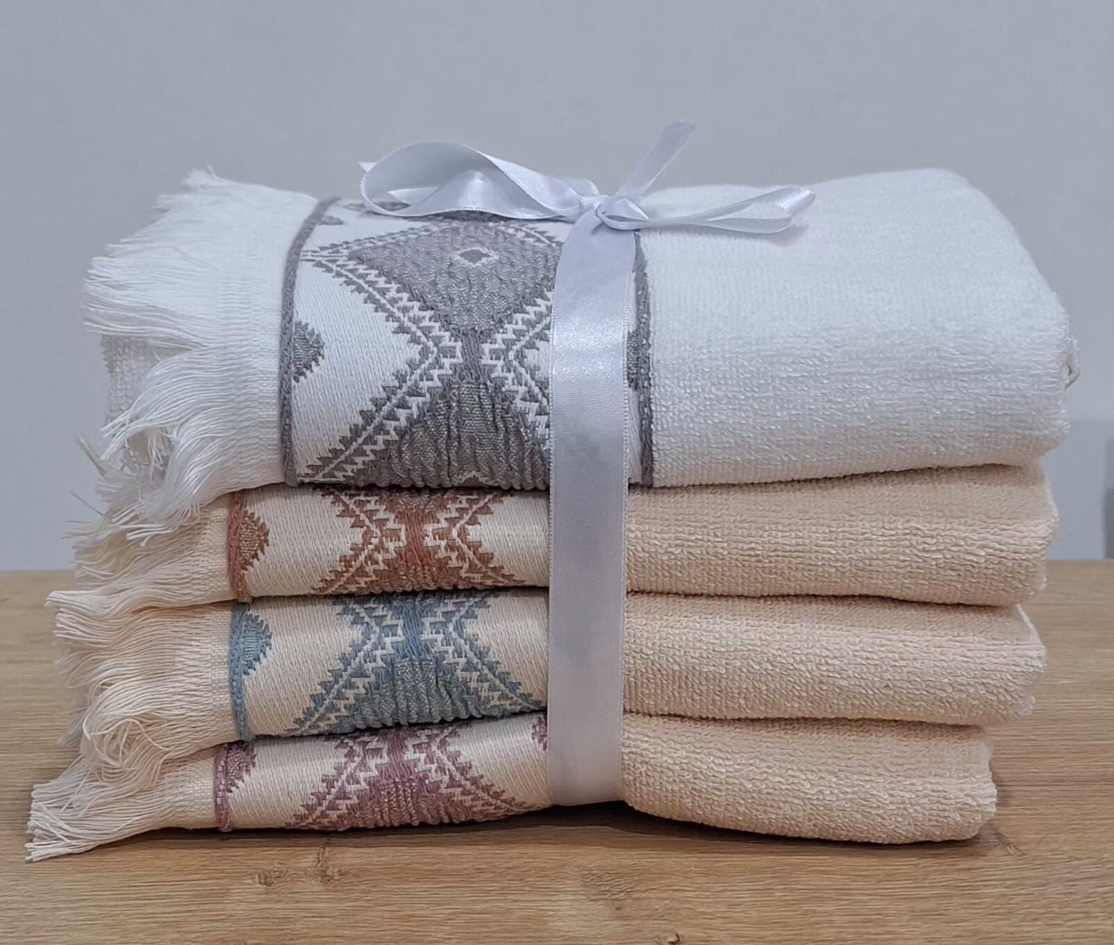 Özdilek Encre 50*90 4'lü Havlu Seti %100 Pamuk