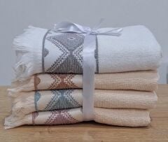 Özdilek Encre 50*90 4'lü Havlu Seti %100 Pamuk