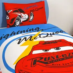 Lisanslı Ranforce Tek Kişilik Nevresim Takımı Cars Mcqueen
