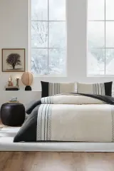 Özdilek Çift Kişilik Nevresim Takımı Cool Line Bej