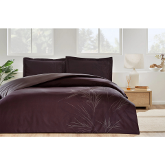 Özdilek Ranforce Battal/King Size Nevresim Takımı Arunda Kahve