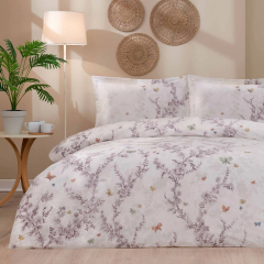 Özdilek Çift Kişilik Ranforce Nevresim Takımı Bloomlight Yeşil