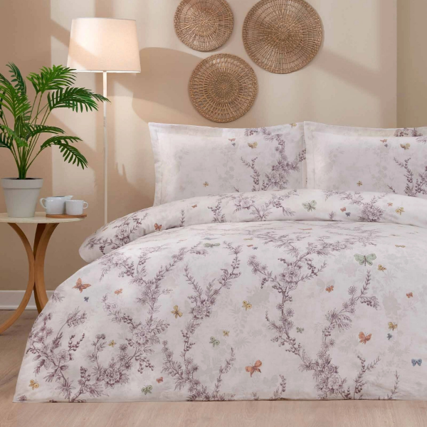 Özdilek Çift Kişilik Ranforce Nevresim Takımı Bloomlight Yeşil
